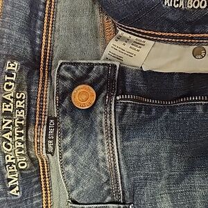 American Eagle stretchy kick boot